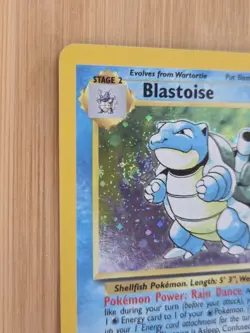 Blastoise Holo Rare 2/130 Pokemon Base Set 2 Vintage WOTC 1999 LP - Image 3