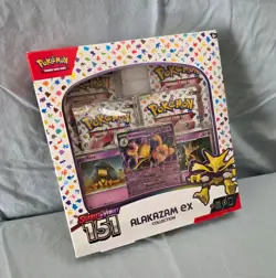Pokemon TCG: Scarlet & Violet-151 Alakazam ex Collection Booster Box NEW - Image 1