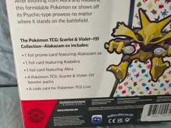 Pokemon TCG: Scarlet & Violet-151 Alakazam ex Collection Booster Box NEW - Image 4
