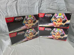 Pokemon TCG: Scarlet & Violet Prismatic Evolutions Surprise Box LOT OF 4 NEW - Image 1