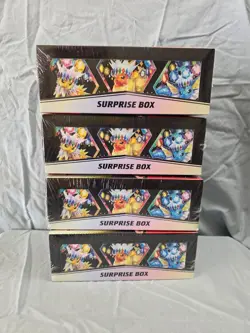 Pokemon TCG: Scarlet & Violet Prismatic Evolutions Surprise Box LOT OF 4 NEW - Image 2