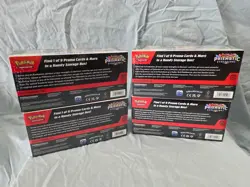 Pokemon TCG: Scarlet & Violet Prismatic Evolutions Surprise Box LOT OF 4 NEW - Image 4