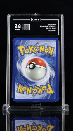 1999 WOTC POKEMON FOSSIL 1ST EDITION SANDSLASH 41/62 UNCOMMON TAG 8.5 PSA BGS - Image 2