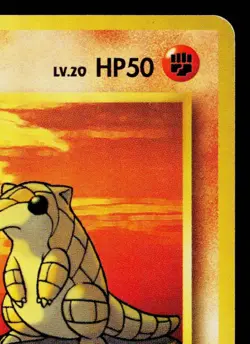 BROCK'S SANDSHREW No.027 LEADERS' STADIUM JAPANESE POKEMON TCG - Image 3