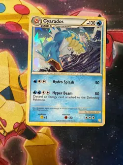 Gyarados 4/123 Cracked Ice Holo Pokemon TCG Heart Gold Soul Silver - Image 1
