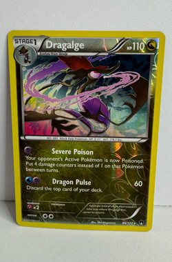 Dragalge - 86/122 - Holo Rare - Reverse Holo Pokemon XY Breakpoint NM - Image 1