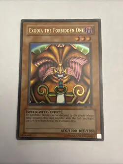 Exodia the Forbidden One LOB-124 The Legend of Blue Eyes White Dragon Unlimited - Image 1