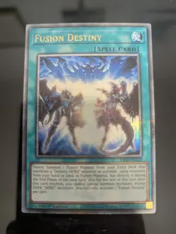 Yu-Gi-Oh! Fusion Destiny - Quarter Century Secret Rare (QCR) - Image 2