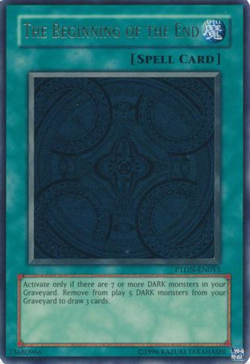 1X NM The Beginning of the End - PTDN-EN053 - Ultra Rare Unlimited yugioh - Image 1