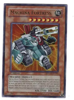 Machina Fortress x1 8/10 LP+ Yu-GI-Oh! SD: Machina Mayhem 1st Ed. SDMM-001 01 - Image 1