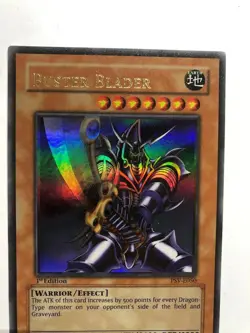 USA Seller Yugioh Buster Blader PSV-E050 Euro Print 1st Edition Ultra Rare VLP - Image 2