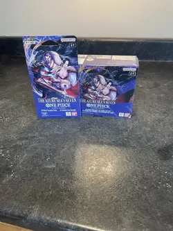 One Piece Azure Sea’s Seven Sealed Booster Box Eng + Sleeved Pack *In Hand* - Image 1
