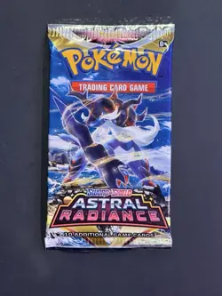 Unopened New Pokemon TCG Sword & Shield Astral Radiance Booster Pack - 10 Cards - Image 1