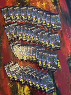 Pokemon Trick Or Trade Forty Unopened Card Packs Three Cards Per Pack - Image 1