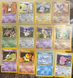 Pokemon Neo Genesis Lot (25 Cards) - Cleffa, 1st Edition Marill & Chinchou - Image 3