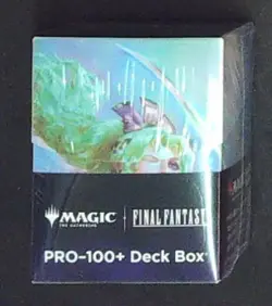 Magic The Gathering FINAL FANTASY Terra, Herald of Hope 100+ Deck Box Sealed - Image 1