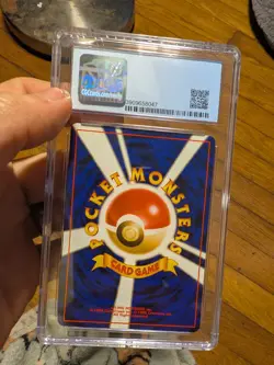 (POP 4) CGC 10 PRISTINE 2000 Pokemon Japanese Team ROCKET Neo #228 Houndour - Image 3