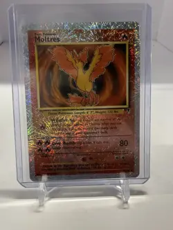 Rare Moltres 30/110 Legendary Collection Reverse Holo Pokemon Card - Image 3
