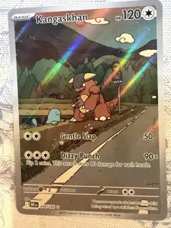 Pokemon TCG Kangaskhan 204/182 Sv10: Destined Rivals Illustration Rare - Image 1