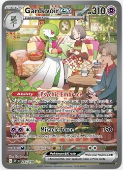 Pokemon TCG Gardevoir EX 245/198 Scarlet & Violet Base NM Condition - Image 1