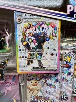 POKEMON TCG Prismatic Evolutions Premium Figure Collection Booster Packs NEW BOX - Image 2