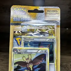 Pokemon Heartgold Soulsilver Noctowl Checklane Blister Pack w Pop Series 9 Pack - Image 3