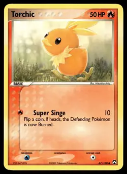 TORCHIC - 67/108 Common Power Keepers Pokemon LP - Image 1