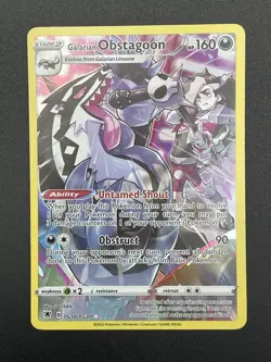 Pokemon Tcg- Galarian Obstagoon TG10/TG30 Astral Radiance Trainer Gallery- NM - Image 1