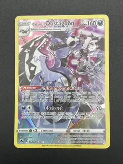 Pokemon Tcg- Galarian Obstagoon TG10/TG30 Astral Radiance Trainer Gallery- NM - Image 2