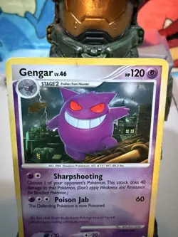 Pokemon Gengar TCG 17/99 Platinum Arceus Regular Rare LP Condition - Image 2