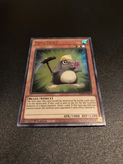 Yugioh! Mine Mole - GFTP-EN078 - Ultra Rare - 1st Edition - Image 1