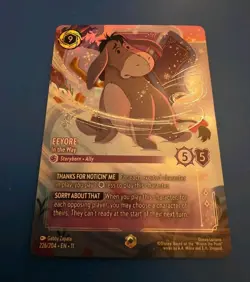 Eeyore - In the Way - Enchanted 226/204 Winterspell - Disney Lorcana - Image 1