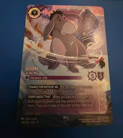 Eeyore - In the Way - Enchanted 226/204 Winterspell - Disney Lorcana - Image 2