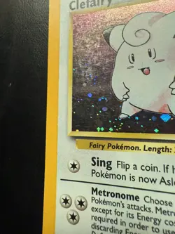 BRAND NEW 2000 POKEMON BASE SET 2 HOLO CARD #6/130 "CLEFAIRY" - Image 4