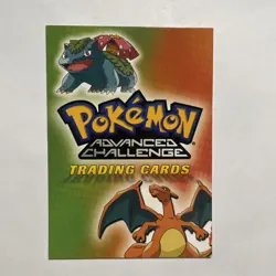 Pokemon 2004 Topps Advanced Challenge Checklist #90 Regular Card - Image 1