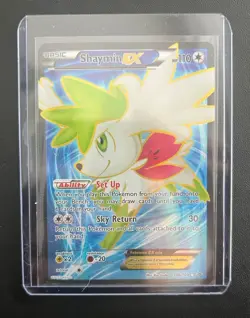 Pokemon XY Roaring Skies Shaymin EX Full Art Ultra Rare Card 106/108 - Image 1