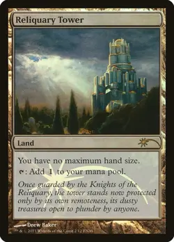 FNM Promos Reliquary Tower - Foil FNM 2013 x1, Near Mint, English Magic Mtg - Image 1