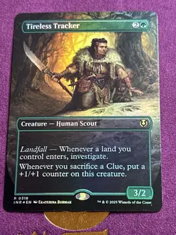 Tireless Tracker - Foil Extended Art INR NM MTG - Image 3