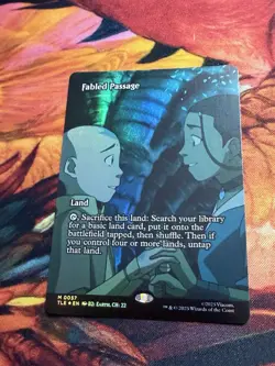 Fabled Passage - Foil Extended Art TLE NM MTG - Image 4