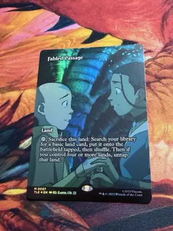 Fabled Passage - Foil Extended Art TLE NM MTG - Image 5