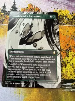 Earthbender Ascension (Borderless) NM Normal R Avatar: The Last Airbender 307 - Image 1