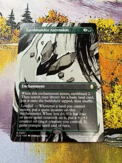 Earthbender Ascension (Borderless) NM Normal R Avatar: The Last Airbender 307 - Image 2