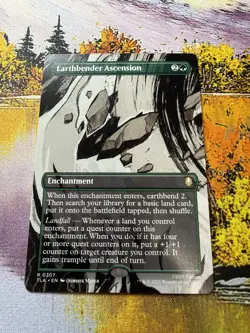 Earthbender Ascension (Borderless) NM Normal R Avatar: The Last Airbender 307 - Image 3