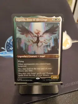 Sigarda, Font of Blessings (Foil Etched) March of the Machine: The Aftermath 147 - Image 1