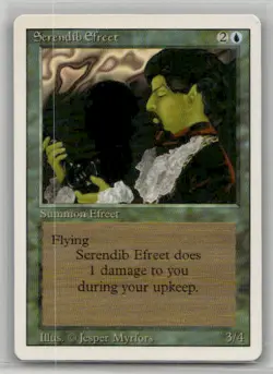 Serendib Efreet # Revised Edition Lightly played W/Tracking - Image 1