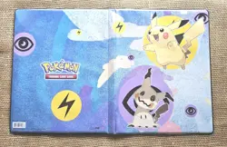 Pokemon Ultra Pro Vinyl 9 Pocket Portfolio Binder W/ Trading Cards 10pgs - Image 2