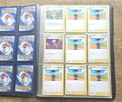 Pokemon Ultra Pro Vinyl 9 Pocket Portfolio Binder W/ Trading Cards 10pgs - Image 4