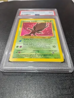 Pokemon Neo Destiny Secret Rare Holo #106 Shining Celebi PSA 9 Mint Condition - Image 5