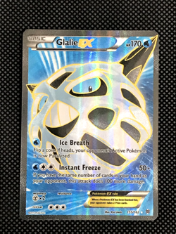 Glalie EX (Full Art) XY - BREAKthrough #155/162 Holo LP Ultra Rare Pokemon TCG - Image 1