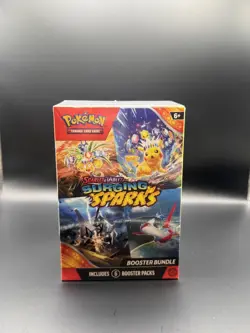 Pokemon TCG Scarlet & Violet Surging Sparks Booster Bundle Box Factory Sealed - Image 1